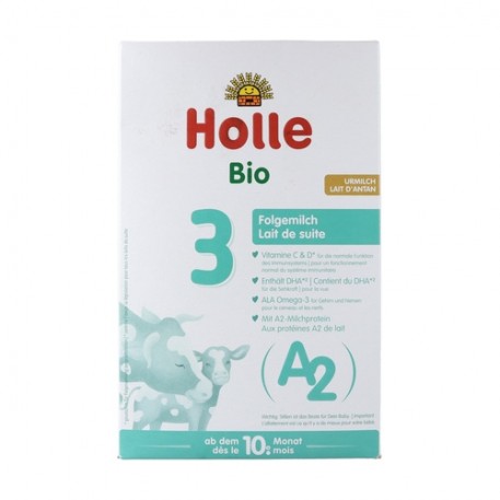 Leche en Polvo Crecimiento Bio A2 Fórmula 3 Holle